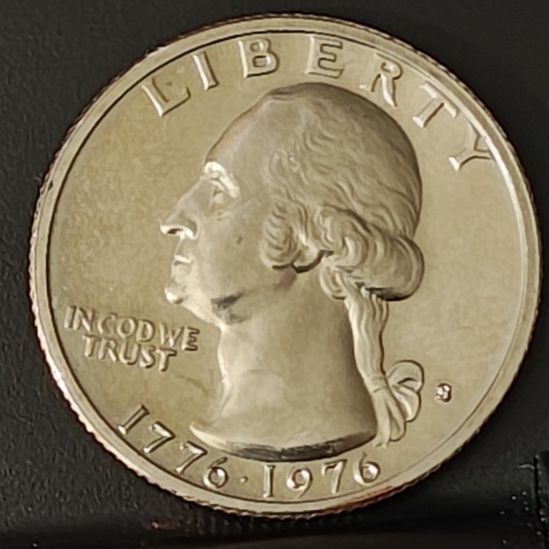 Any-Reason-A-1976-S-Quarter-Might-Have-A-Golden-Tint?